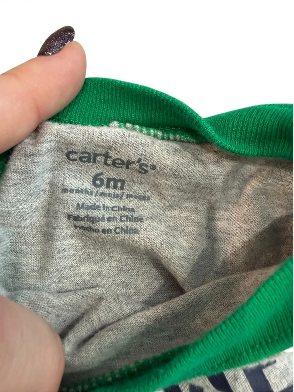 Carter’s Baby Boy St Patrick’s Day 3pc Bodysuit Pants Outfit Bundle 3-6M